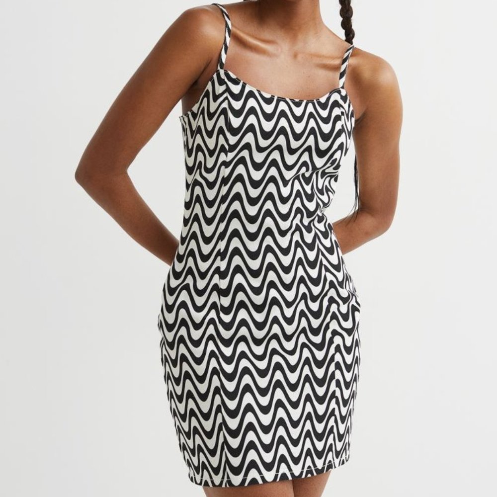 H & M Fitted Dress Size S